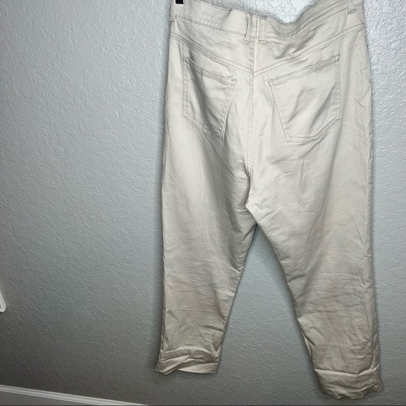 Beige/Khaki Classic Fit Pants - Picture 8 of 8